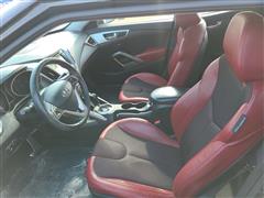 2012 Hyundai Veloster w/Red Int