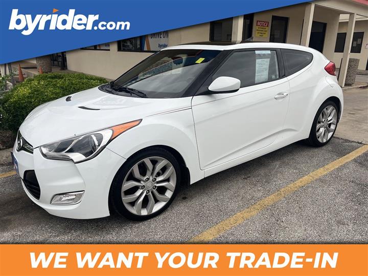 2012 Hyundai Veloster w/Red Int